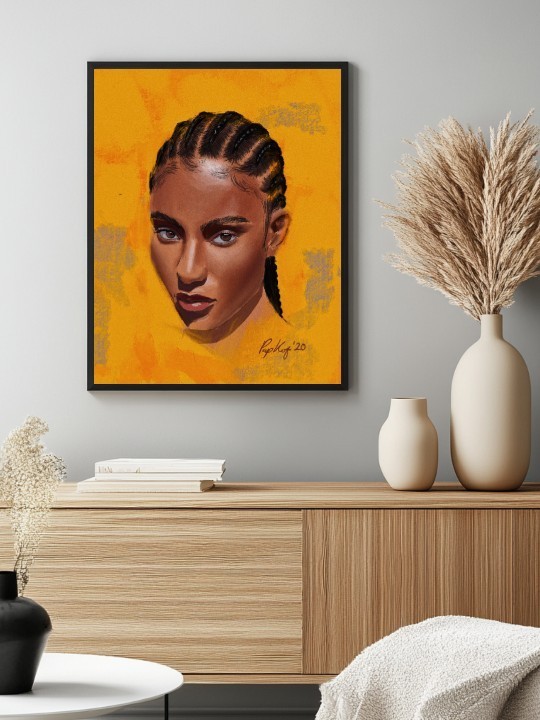 Poster - Afro Tali Saphir (PAPKOF)-Posters-OUESO