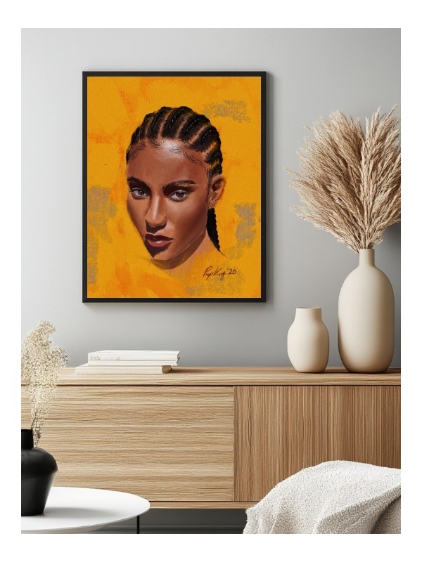 Poster - Afro Tali Saphir (PAPKOF)