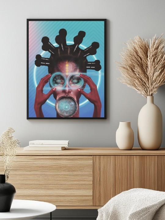 Affiche – Afro Siméia (RICKII LY)-Affiches-OUESO