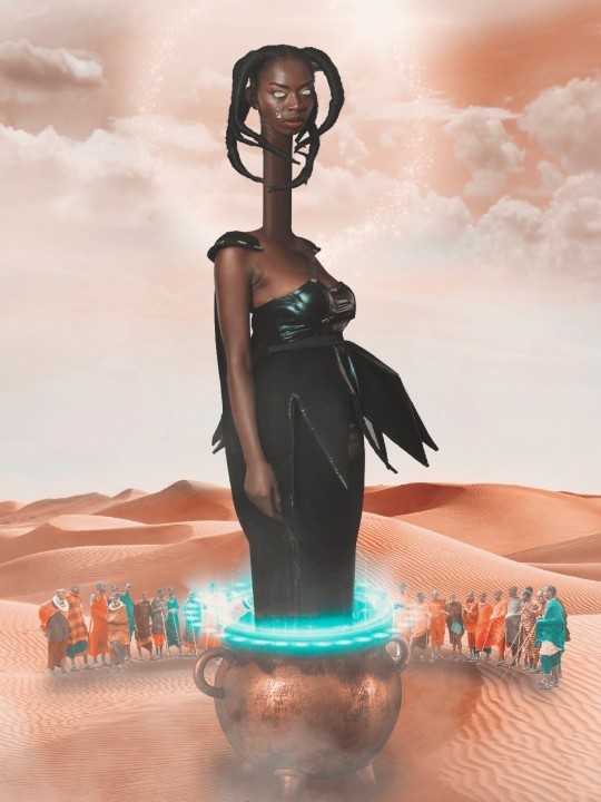 Affiche - Afro Matriarch (RICKII LY)-Affiches-OUESO