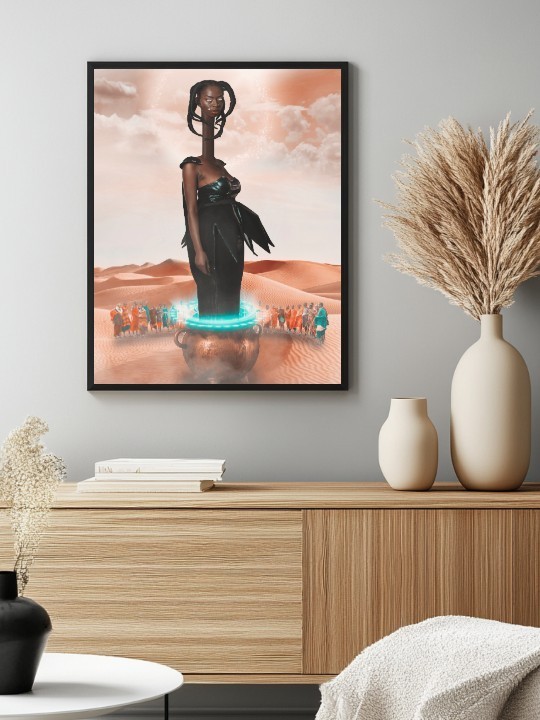Affiche - Afro Matriarch (RICKII LY)-Affiches-OUESO
