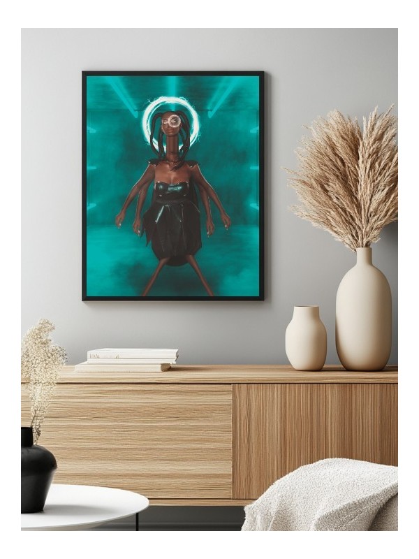 Poster - Data Goddess (RICKII LY) - Posters | Oueso - Contemporary ...