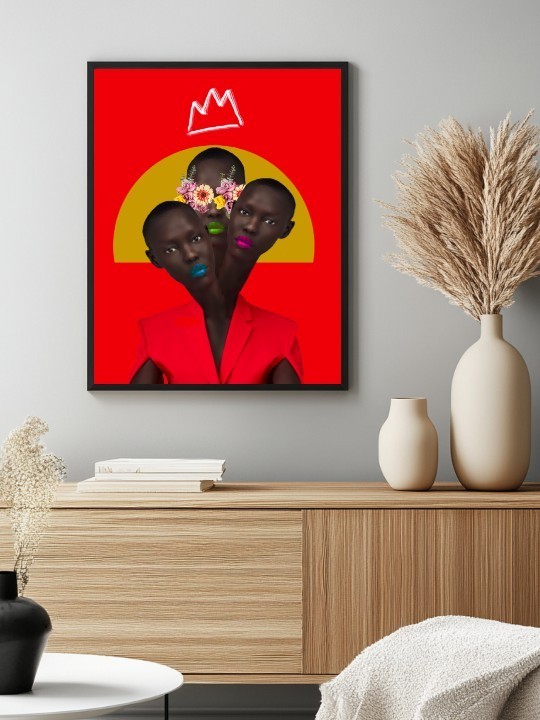 Affiche – Afro Thandiwe (RICKII LY)-Affiches-OUESO