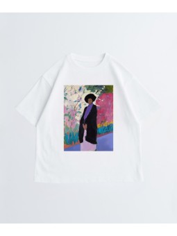 Unisex T-shirt - Lifemo - Accueil | Oueso - Art Afro Contemporain