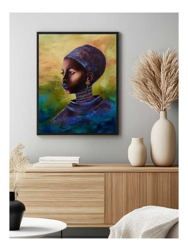 Poster - Bosce - Accueil | Oueso - Contemporary Afro Art