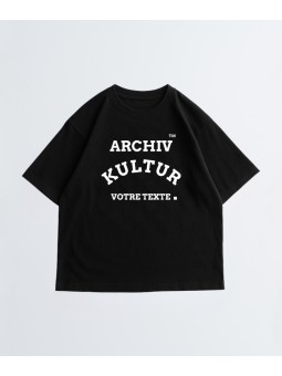 (Personalized) Unisex T-shirt - Archiv Kultur - Accueil | Oueso - C...