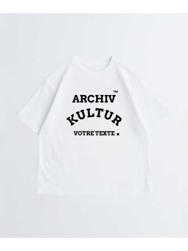 (Personalized) Unisex T-shirt - Archiv Kultur - Accueil | Oueso - C...