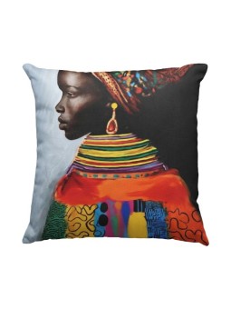 Cushion - Noki - Accueil | Oueso - Contemporary Afro Art