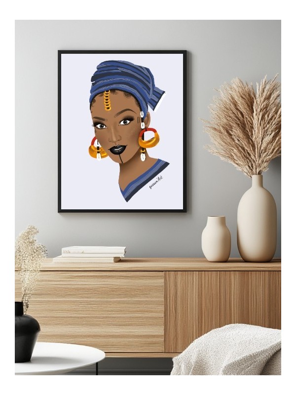 Affiche - Afro Liberty Affiche - Afro Liberty