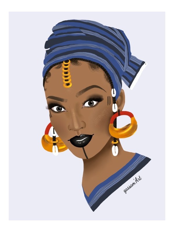 Affiche - Afro Liberty Affiche - Afro Liberty