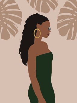Affiche - Afro Serenity