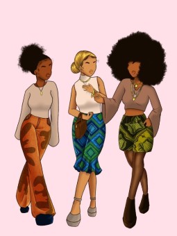 Poster - Afro Trinity