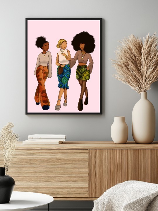 Affiche - Afro Trinity-Affiches-OUESO