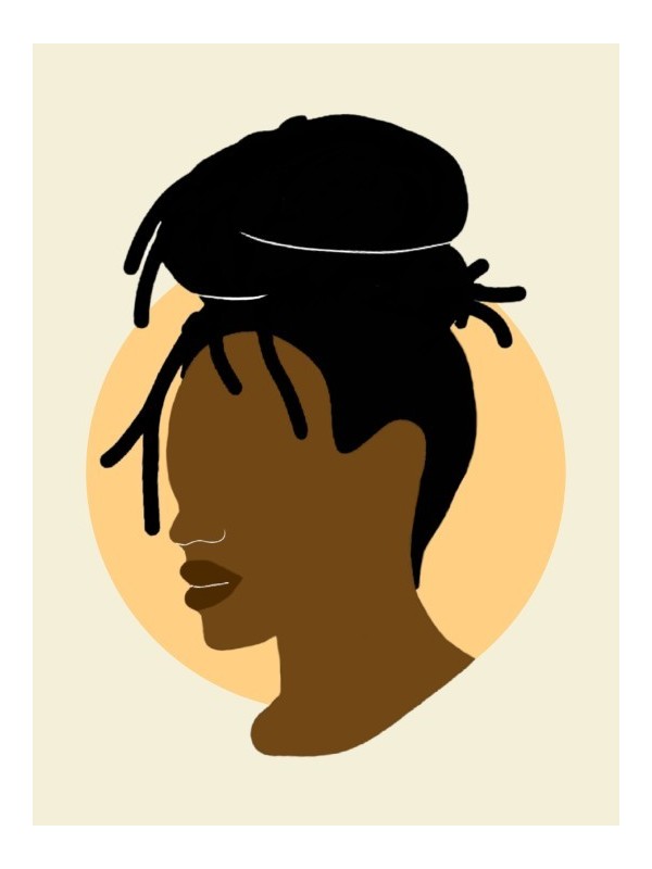 Affiche - Afro Raven Affiche - Afro Raven