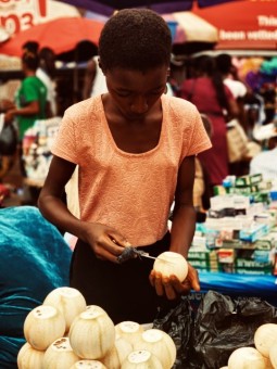 Affiche - Afro Marché (KWAME AFRICA)