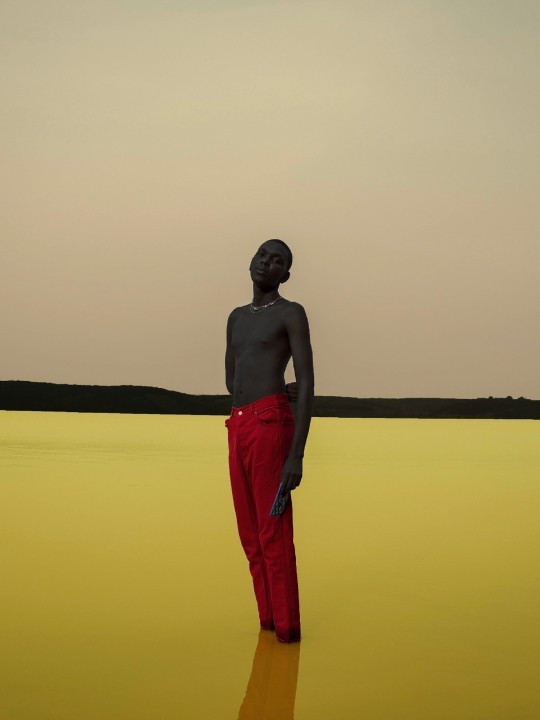 Affiche - Afro Noctambule céleste (Blvck vrtist)-Affiches-OUESO