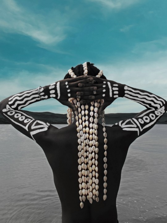 Affiche - Afro Issa (Blvck vrtist)-Affiches-OUESO