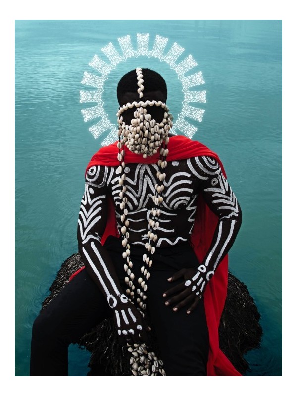 Poster - Afro Zahra (Blvck vrtist) - Posters | Oueso - Contemporary...