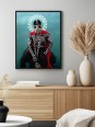 Poster - Afro Zahra (Blvck vrtist) - Posters | Oueso - Contemporary...