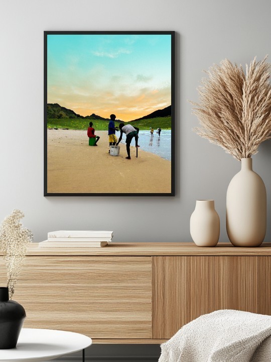 Affiche - Afro Nya (BLVCK VRTIST)-Affiches-OUESO