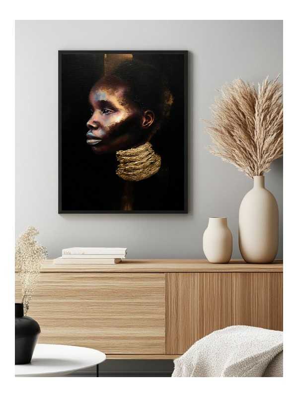 Affiche - Nwar - Accueil | Oueso - Art Afro Contemporain