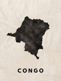Poster - Congo Kinshasa - Posters | Oueso - Contemporary Afro Art