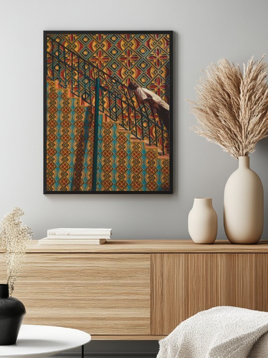 Affiche - Afro Ajani (MOHA SHEIKH) - Affiches | Oueso - Art Afro Co... Affiche - Afro Ajani (MOHA SHEIKH)-Affiches-OUESO