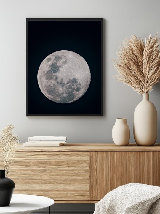Affiche - Lune (AHMADOUNA AHMADA) Affiche - Lune (AHMADOUNA AHMADA)-Affiches-OUESO