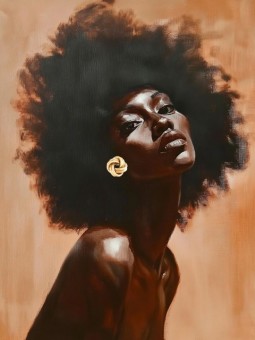 Affiche - Debo - Accueil | Oueso - Art Afro Contemporain