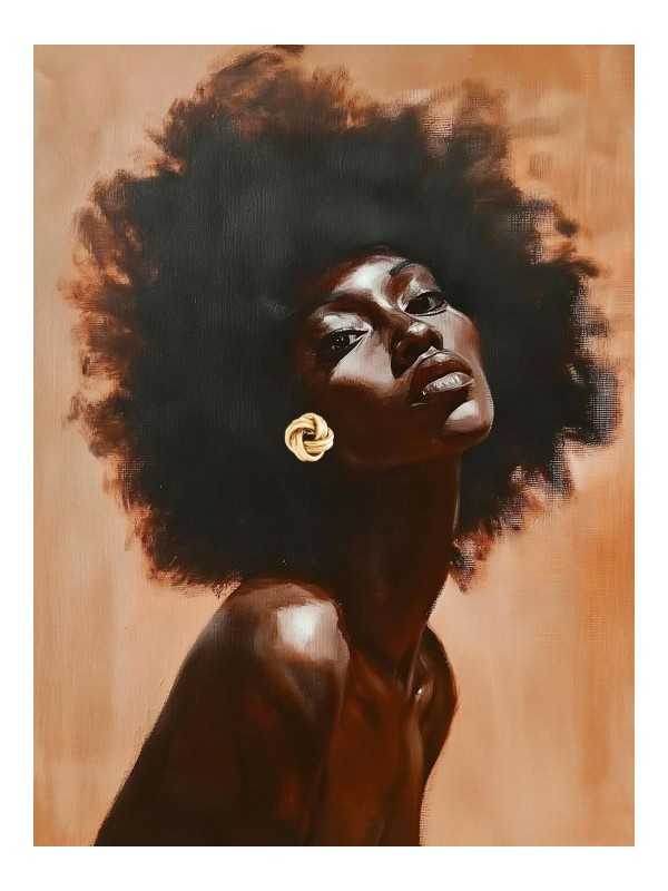 Poster - Debo - Accueil | Oueso - Contemporary Afro Art