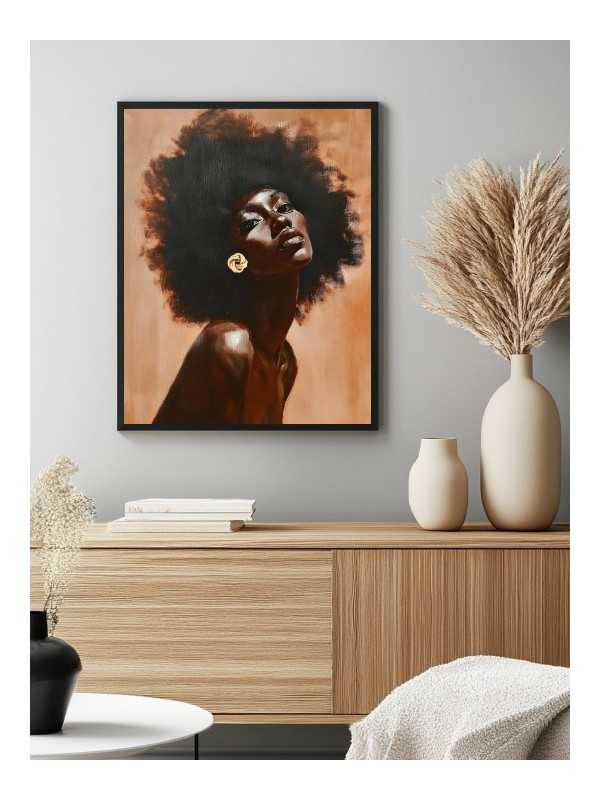 Poster - Debo - Accueil | Oueso - Contemporary Afro Art