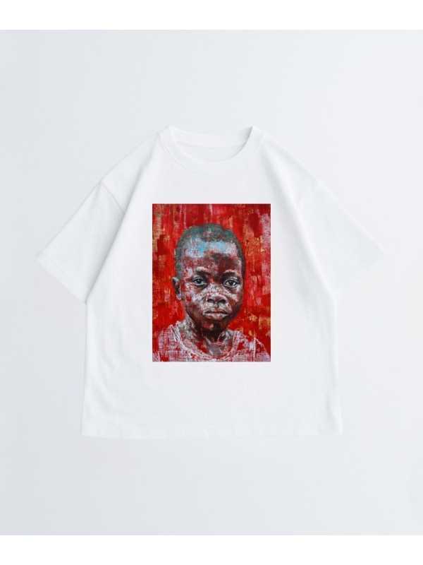 Unisex T-shirt - Srala - Accueil | Oueso - Contemporary Afro Art