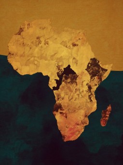 Affiche - Afrik - Accueil | Oueso - Art Afro Contemporain