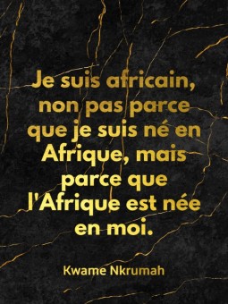 Affiche - Kwame Nkrumah - Accueil | Oueso - Art Afro Contemporain