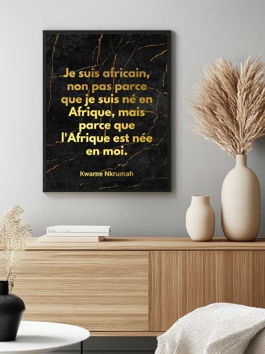 Poster - Kwame Nkrumah-Accueil-OUESO