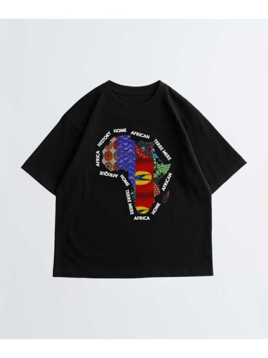 Unisex T-shirt - Afrique wax-Accueil-OUESO