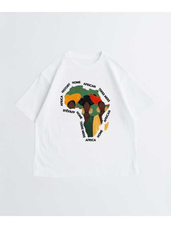 Unisex T-shirt - Afrik Art - Accueil | Oueso - Art Afro Contemporain