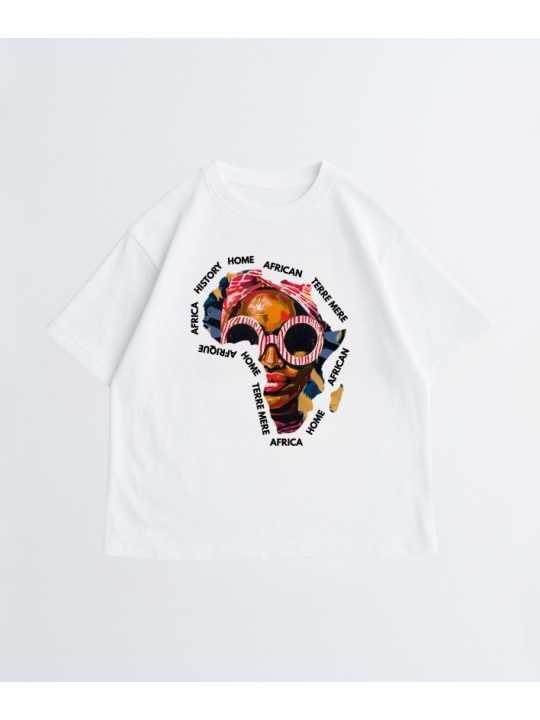 Unisex T-shirt - Afro afri-Accueil-OUESO