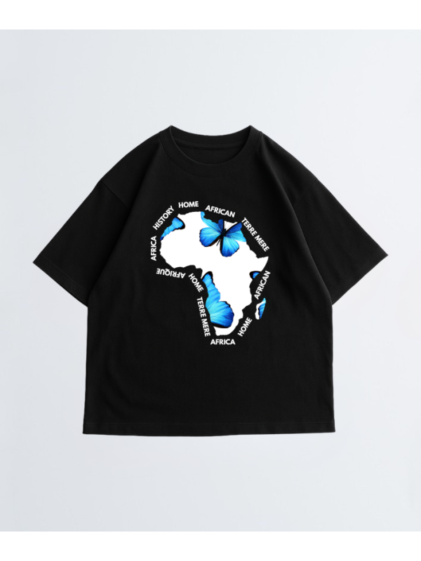 Unisex T-shirt - Afributterfly - Accueil | Oueso - Contemporary Afr...