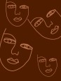 Poster - Monface - Accueil | Oueso - Contemporary Afro Art
