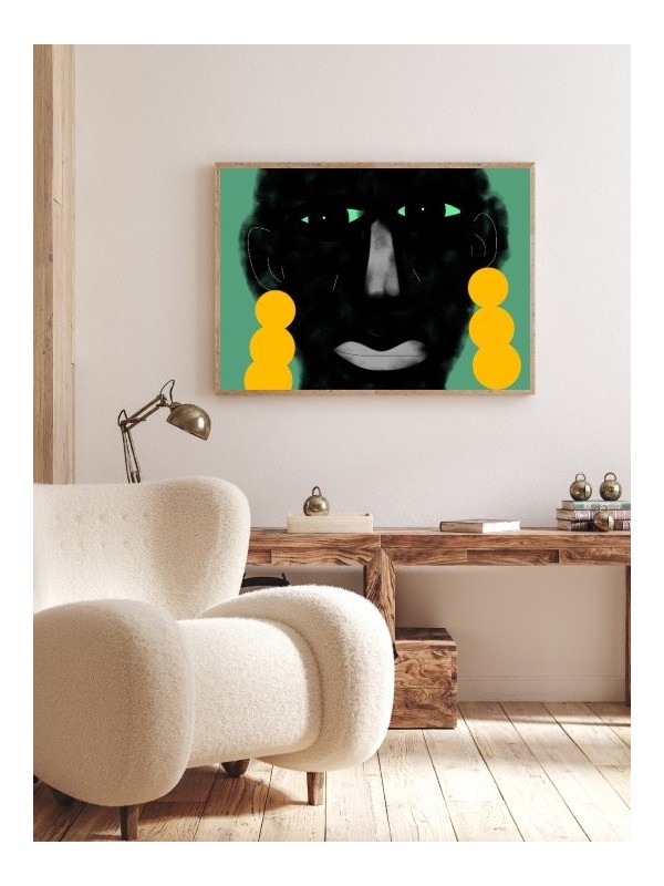 Affiche - Suns - Affiches | Oueso - Art Afro Contemporain