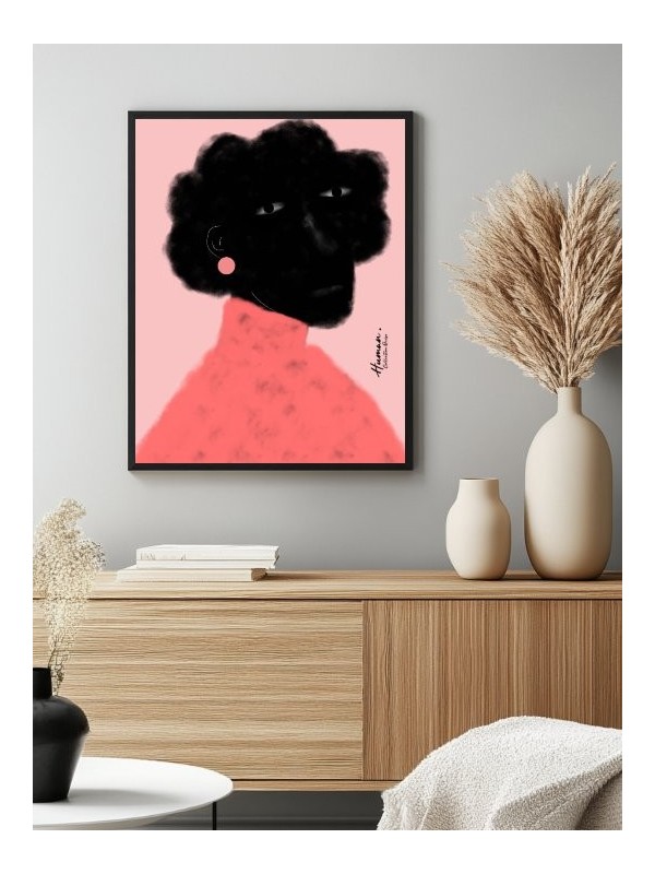 Affiche poster - SALIA - Affiches | Oueso - Art Afro Contemporain