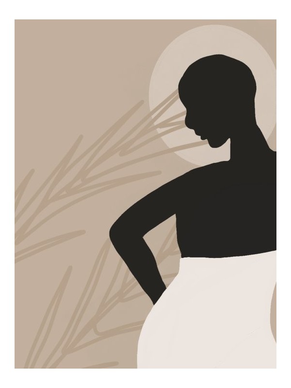 Affiche - LILA - Affiches | Oueso - Art Afro Contemporain