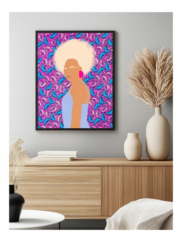 Affiche - Dala - Affiches | Oueso - Art Afro Contemporain