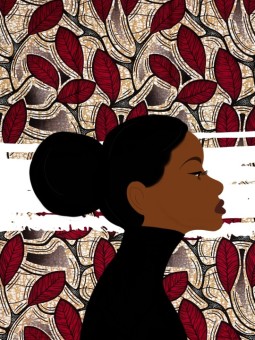 Affiche - Saran - Affiches | Oueso - Art Afro Contemporain