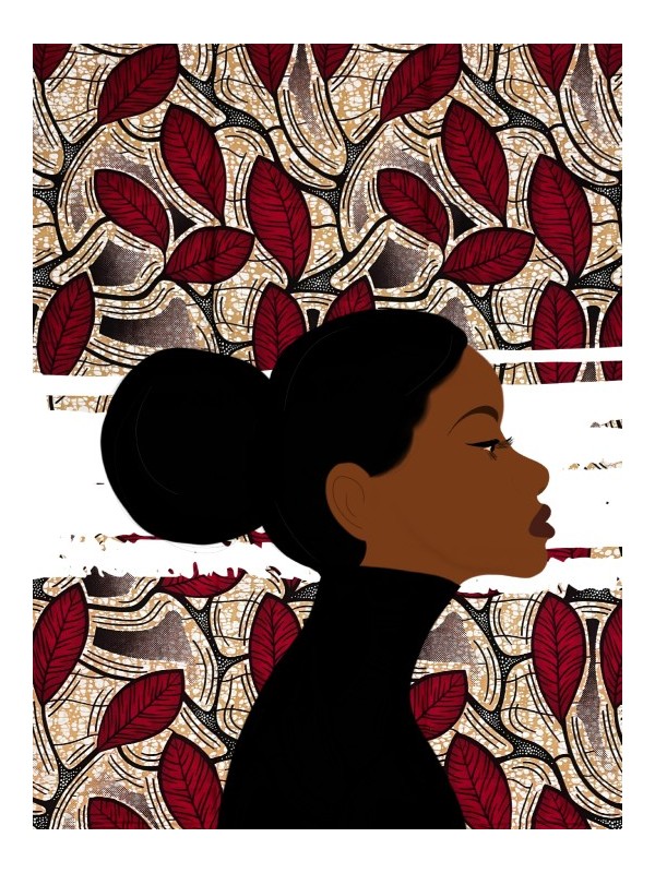 Poster - Saran - Posters | Oueso - Contemporary Afro Art