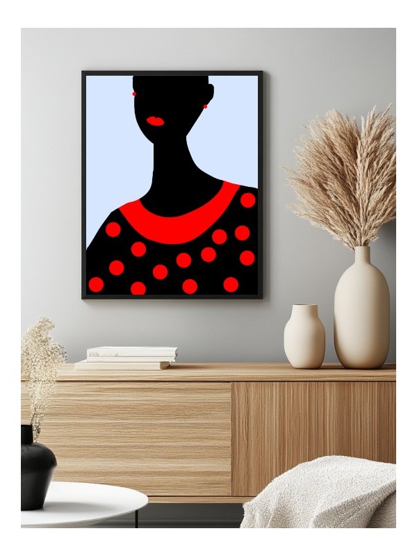 Affiche - Alone - Affiches | Oueso - Art Afro Contemporain