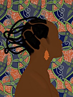 Affiche - Mina - Affiches | Oueso - Art Afro Contemporain