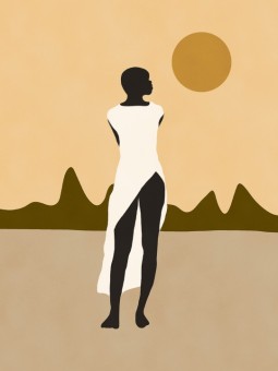 Poster - COUMBA - Posters | Oueso - Contemporary Afro Art