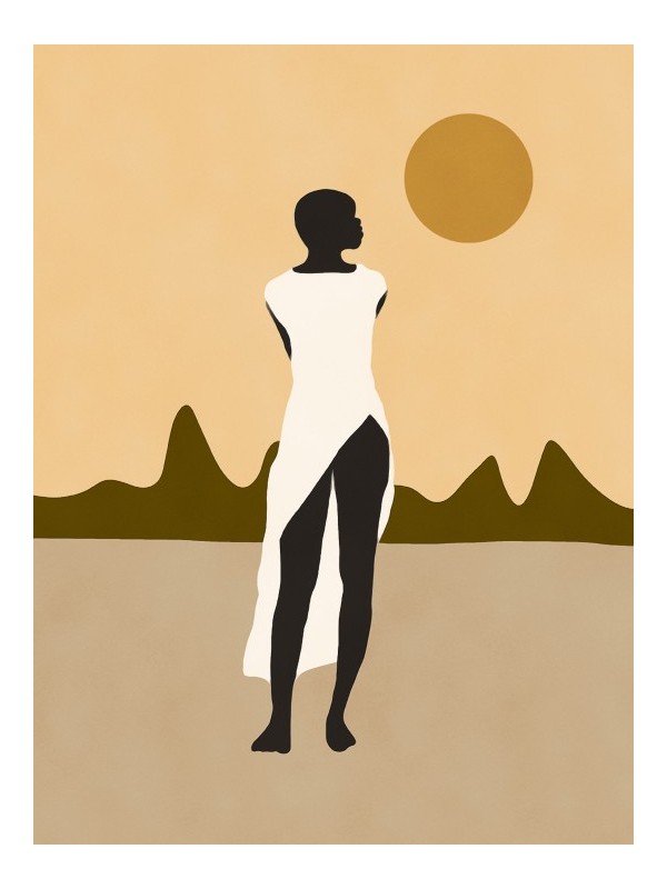 Poster - COUMBA - Posters | Oueso - Contemporary Afro Art